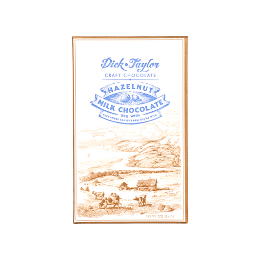 Dick Taylor - Milk Chocolate with Hazelnuts