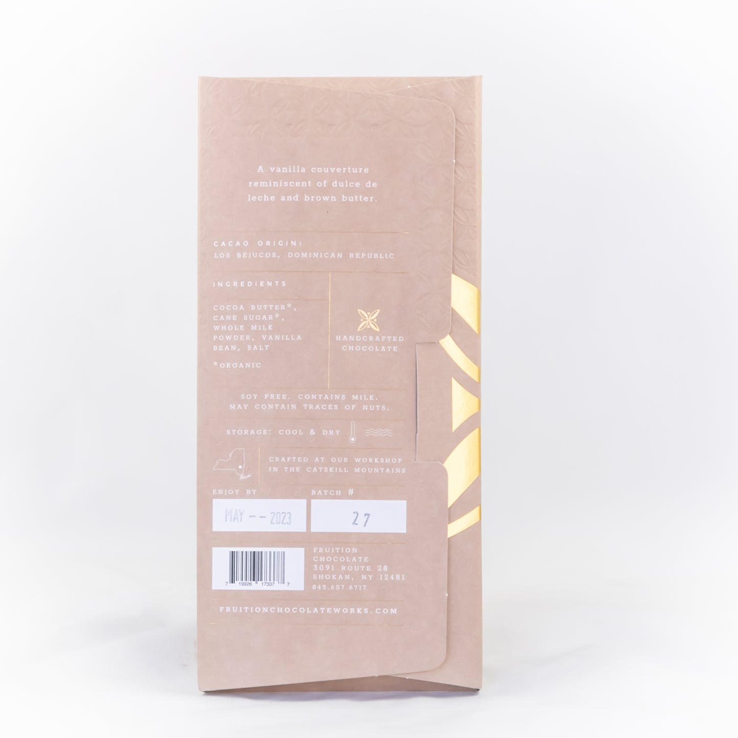 Fruition - Toasted White Chocolate with Vanilla