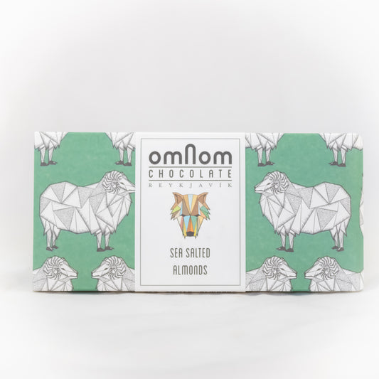 Omnom Sea Salted Almonds - Milk 45%
