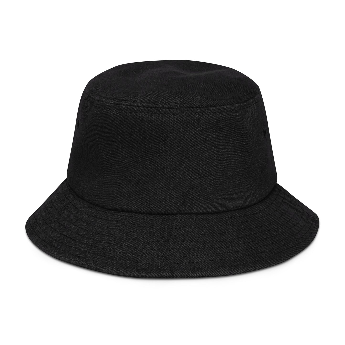 Savvy Denim Bucket Hat - Black